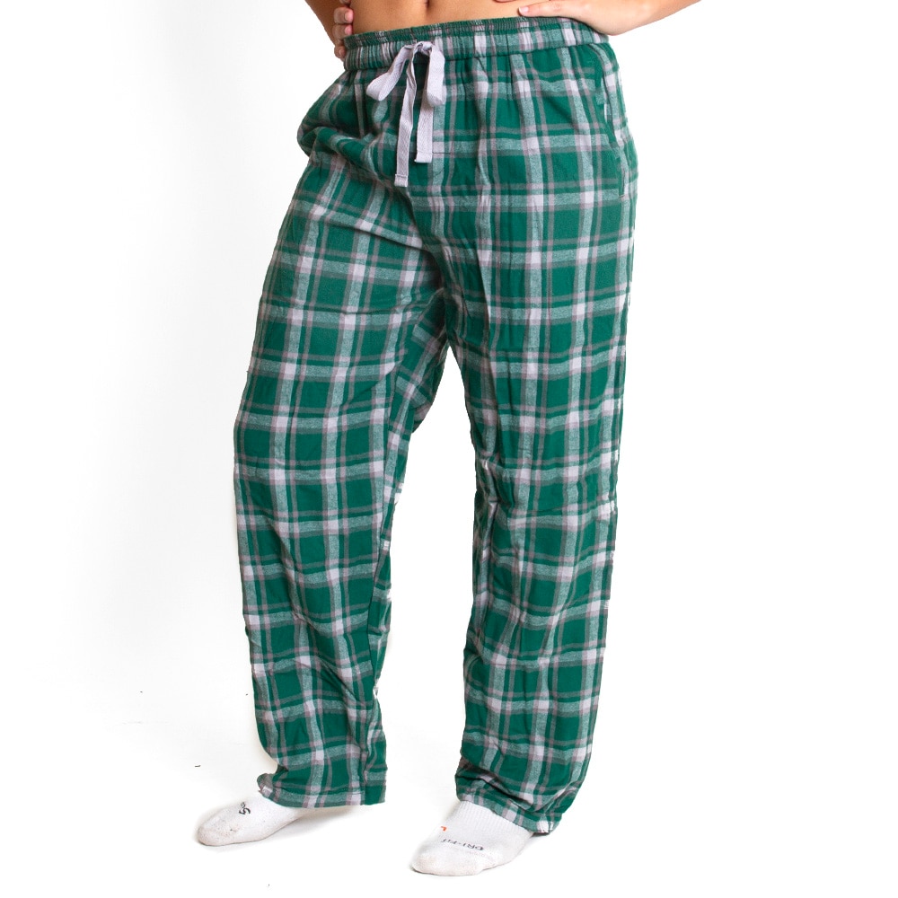 Casual Wear, Boxercraft, Green, Pajama Pant/Short, Cotton, Men, Unisex, Plaid, 4.3 ounce flannel, Pocket, 569375